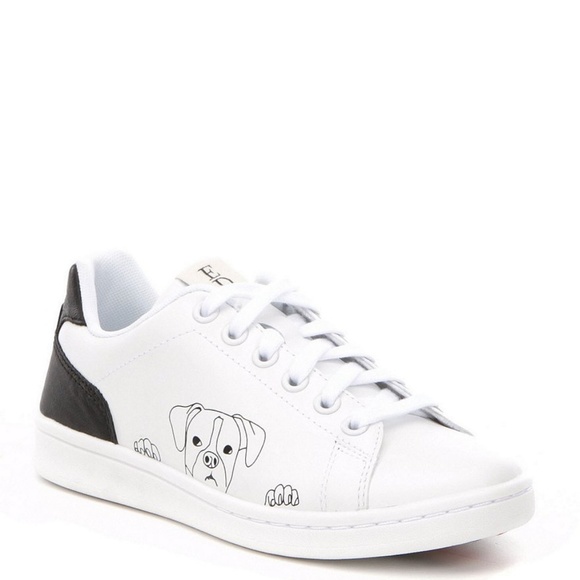 ellen degeneres black and white shoes